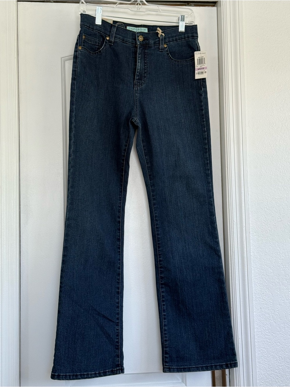 Charter Club Dark Blue Flare Jeans